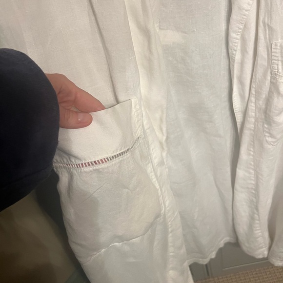 Calvin Klein Linen Robe - Picture 4 of 5